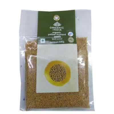 Buy Organic India Yellow Mustard Seeds