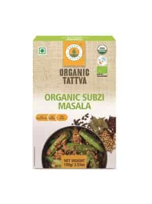 Buy Organic Tattva Subzi Masala Organic
