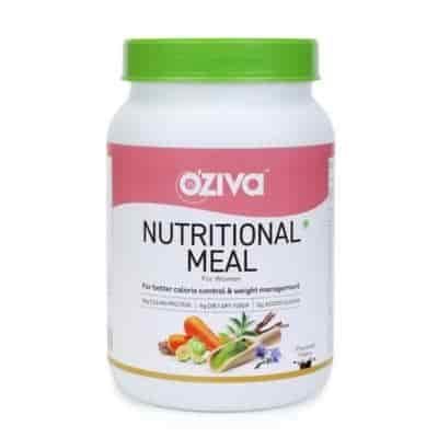 Buy Oziva Nutritional Meal Women High Protein Meal Replacement Shake With Ayurvedic Herbs 500 Grams 16 Servings