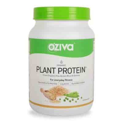 Buy Oziva Organic Plant Protein For Everyday Fitness Unflavoured