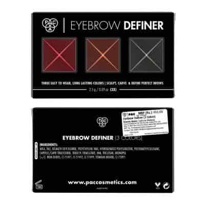 Buy paccosmetics Eyebrow Definer 3 Colors