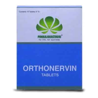 Buy Pankajakasthuri Herbals Orthonervin Tablets