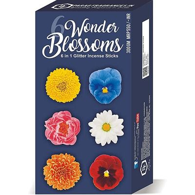 Buy Parag Fragrances Wonder Blossom Glitter Incense Sticks