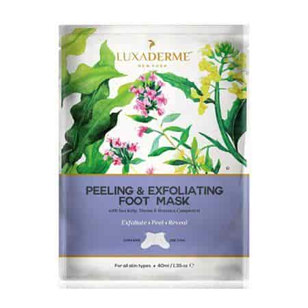 Buy Luxaderme Peeling and Exfoliating Foot Mask