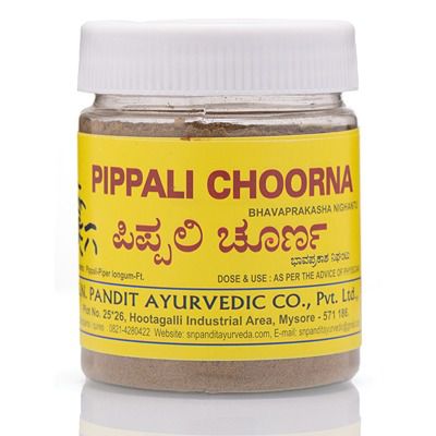 Buy S N Pandit Ayurveda Pippali Choorna
