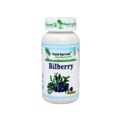 Buy Planet Ayurveda Bilberry Capsules