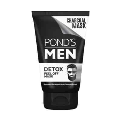 Buy Ponds Men Charcoal Blackhead Removal Detox Peel Off Mask
