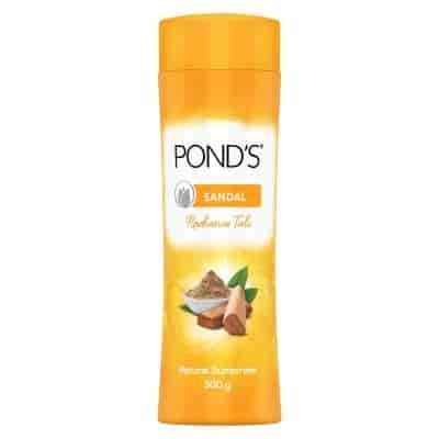Buy Ponds Sandal Radiance Talcum Powder - Natural Sunscreen