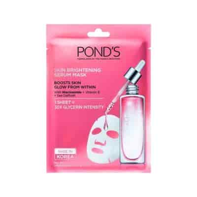 Buy Ponds Skin Brightening Serum Mask With Vitamin E and Niacinamide