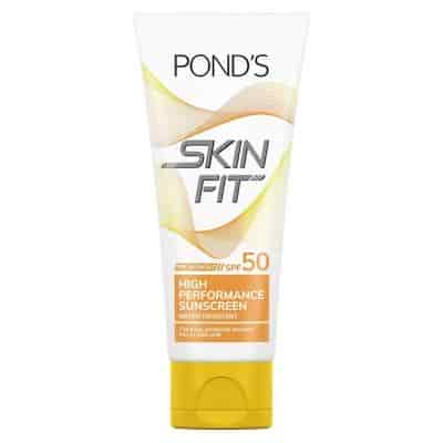 Buy Ponds Skin Fit Pre Work Out High Performance Sunscreen SPF 50
