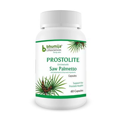 Buy Bhumija Lifesciences Saw Palmetto with Nettle Root ( Prostolite ) Capsules