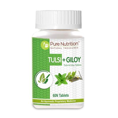 Buy Pure Nutrition Tulsi and Giloy Tablets