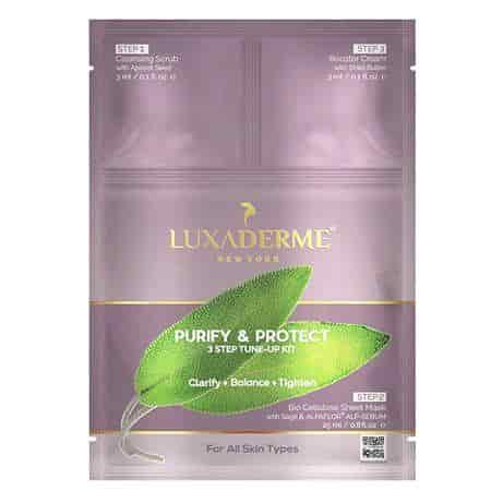 Buy Luxaderme Purify and Protect 3 Step Tune up Kit