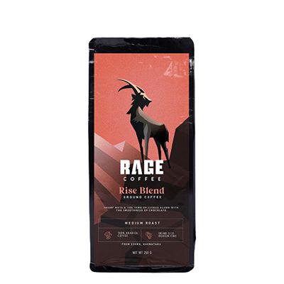 Buy Rage Ground Coffee Rise Blend - 250 gm