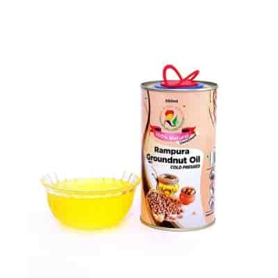 Buy Rampura Organics Groundnut Oil Rampura