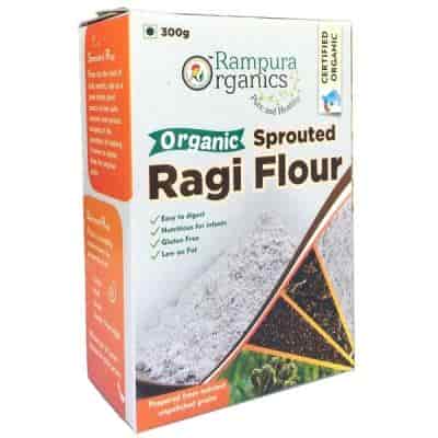 Buy Rampura Organics Sprouted Ragi Flour Rampura Pack of 2