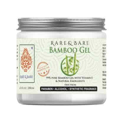 Buy Rare And Bare Bamboo Skin Gel with Vitamin e Natural Emolients & Enriched with Essential Oil