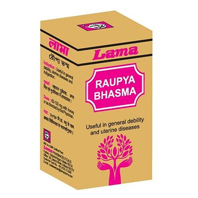 Buy Lama Pharma Raupya ( Silver/Chandi ) Bhasma