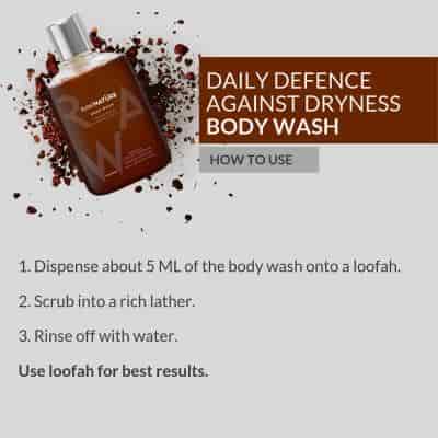 Buy Raw Nature Body Wash Malt Extracts & Pepper Vanilla