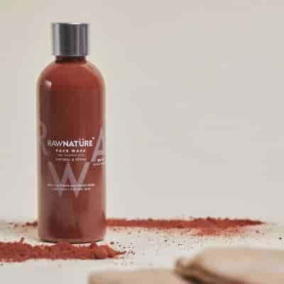 Buy Raw Nature Volcanic Red Clay Face Wash