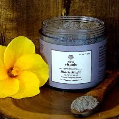 Buy Raw Rituals Chemical Free Black Magic Face Scrub