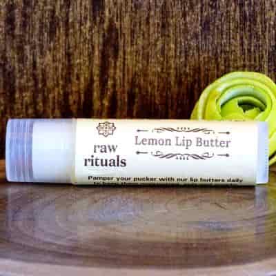 Buy Raw Rituals Chemical Free Lemon Lip Butter