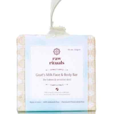 Buy Raw Rituals GoatS Milk Face And Body Bar For Babies And Sensitive Skin