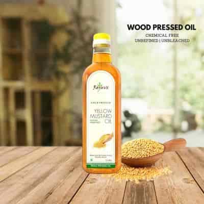 Buy Rejuve Cold Pressed Yellow Mustard Oil