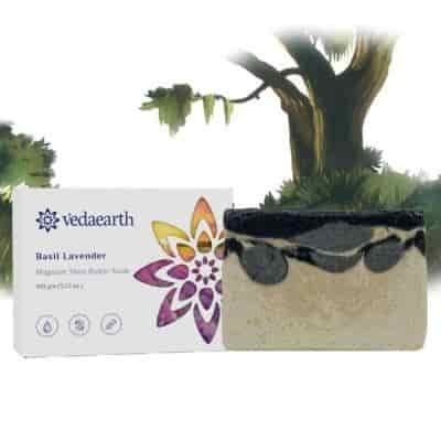 Buy Rejuve Handmade Basil Lavender Soap With Olive Oil & Shea Butter Rejuvenates & Tones The Skin