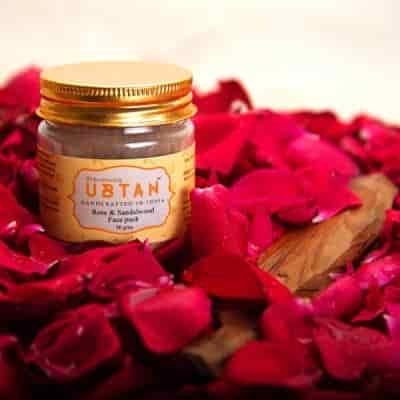 Buy Rejuvenating Ubtan Rose & Sandalwood Face Pack 100% Pure & Chemical Free