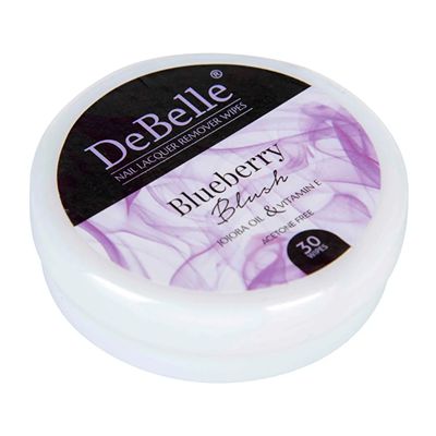 Buy Debelle Nail Lacquer Remover Wipes - Blueberry Blush