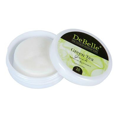 Buy Debelle Nail Lacquer Remover Wipes - Green Tea Gush