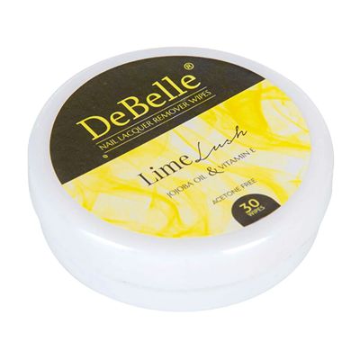 Buy Debelle Nail Lacquer Remover Wipes - Lime Lush