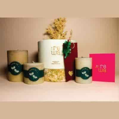 Buy Rewa Christmas Jasmine Candles Set of 3