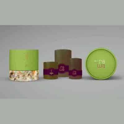 Buy Rewa Tulsi Scented Pillar Candles Pack of 3