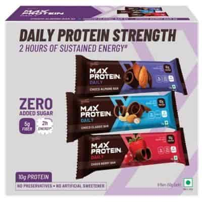 Buy RiteBite Max Protein Daily Assorted Energy Bars Pack of 6