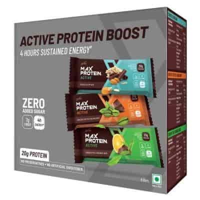 Buy RiteBite Max Protein Max Protein Active Assorted Bars Pack of 6