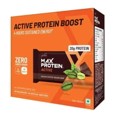 Buy RiteBite Max Protein Max Protein Active Green Coffee Beans Bars Pack of 6