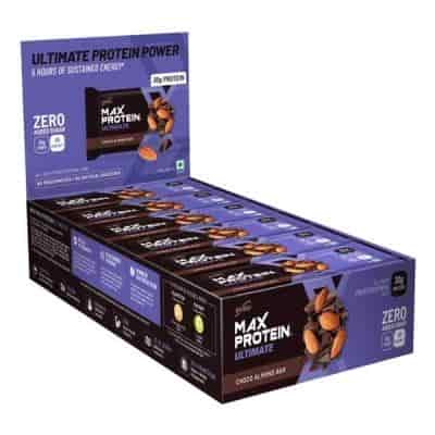 Buy RiteBite Max Protein Max Protein Ultimate Choco Almond Bars Pack of 12