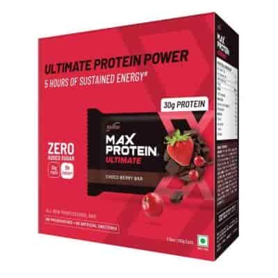 Buy RiteBite Max Protein Max Protein Ultimate Choco Berry Bars Pack of 6