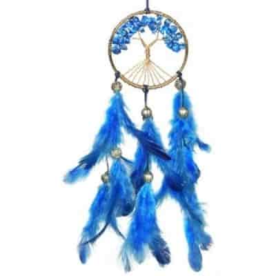 Buy Rooh Dream Catchers Blue Healing Tree Handmade Hangings for Positivity