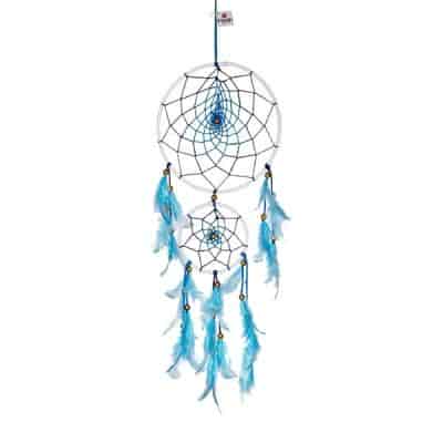 Buy Rooh Dream Catchers Blue & White Large Handmade Hangings