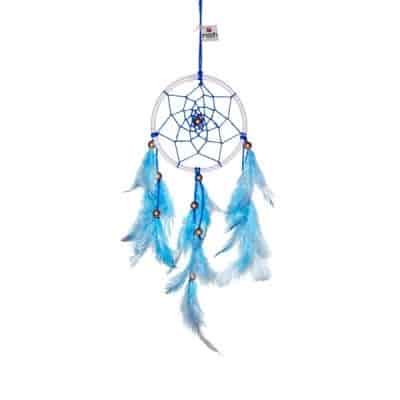 Buy Rooh Dream Catchers Blue & White Small Handmade Hangings