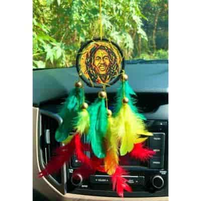 Buy Rooh Dream Catchers Bob Marley Canvas Car Handmade Hangings