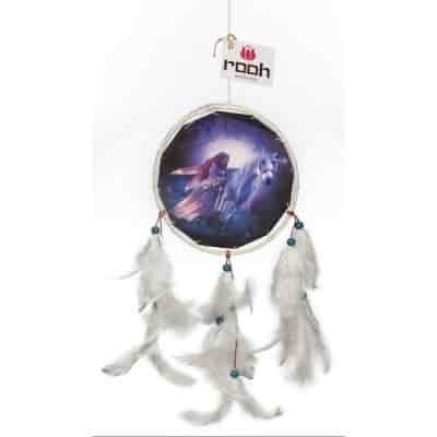 Buy Rooh Dream Catchers Canvas Angel & Unicorn Handmade Hangings