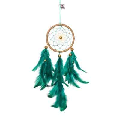 Buy Rooh Dream Catchers Green & Jute Small Handmade Hangings
