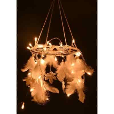 Buy Rooh Dream Catchers White Light Handmade Hangings