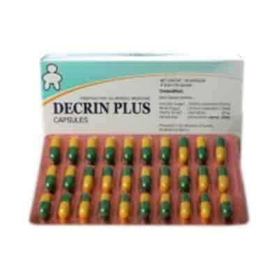 Buy S G Phytopharma Decrin Plus Capsules