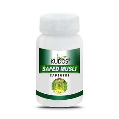 Buy Kudos Ayurveda Safed Musli Capsules