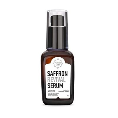 Buy Natures Veda Saffron Revival Serum